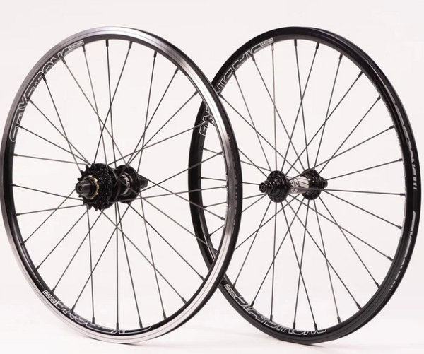 STAY STRONG REACTIV 2 20" RACE WHEELSET - BLACK/ 1-1/8"