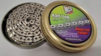 MCS HALF LINK BMX RACING 1/2x3/32" x 100L CHAIN SILVER