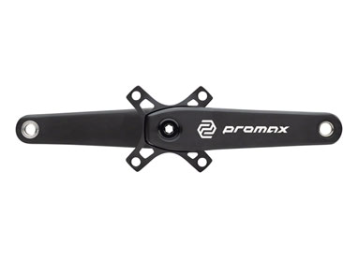 Promax HF-3 Hollow Hot Forged Crankset - 175mm, 2-PC, Direct Mount SRAM 3-Bolt, 30mm Spindle, Black