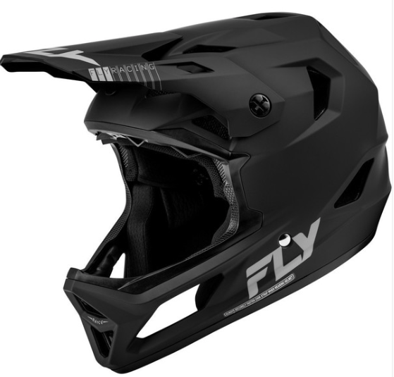 2024 FLY RAYCE Helmet  Matte Black