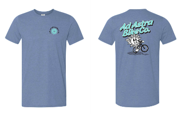 Ad Astra Bike Co. Retro T-Shirt (Indigo)