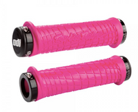 ODI Troy Lee Designs Signature Series Lock-On Grip Set (Black/Grey) (130mm)
