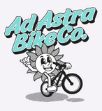 Ad Astra Bike Co. Retro T-Shirt (White)