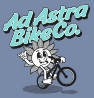 Ad Astra Bike Co. Retro T-Shirt (Indigo)