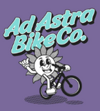 Ad Astra Bike Co. Retro T-Shirt (Purple)