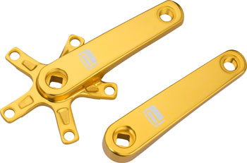 Promax SQ-1 Square Taper Crank Arms Gold