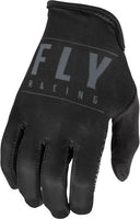 FLY RACING MEDIA GLOVES BLACK/BLACK
