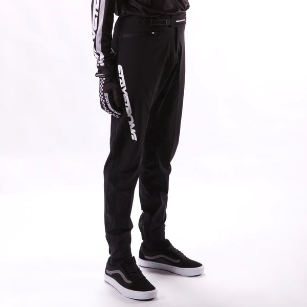 STAY STRONG YOUTH V2 RACE PANTS - BLACK/WHITE