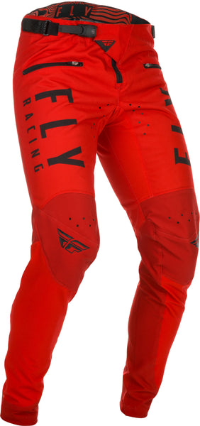 Red Kinetic Bicycle Pants