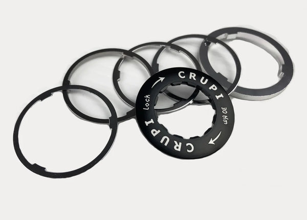 CRUPI REAR HUB LOCK RING & SPACER KIT